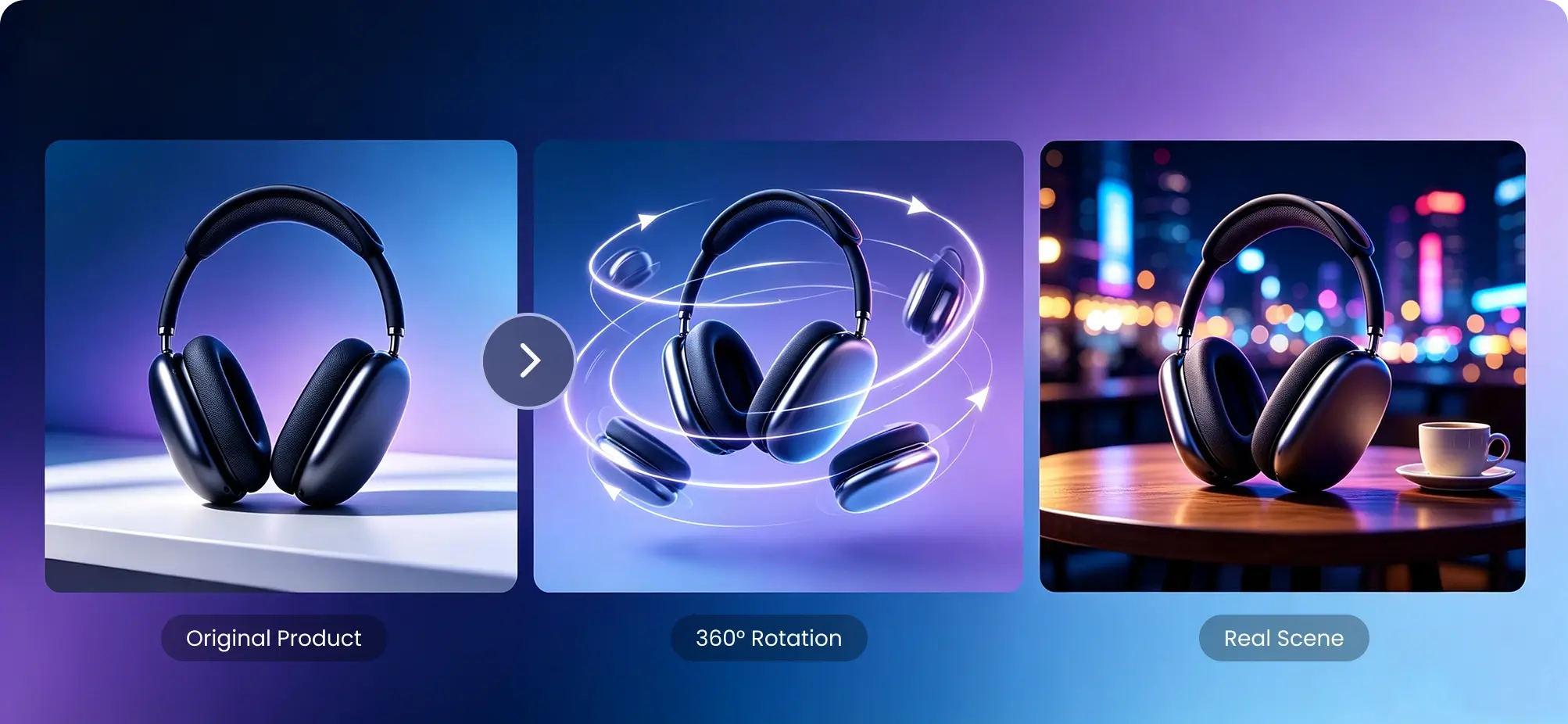 Product ads from a photo