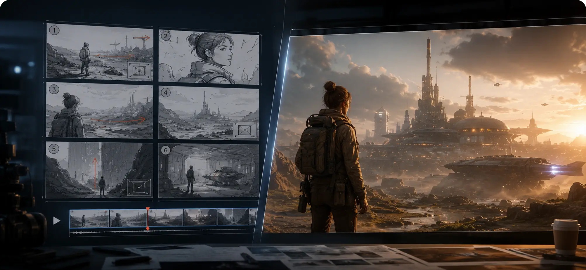 Storyboards & pitch previz