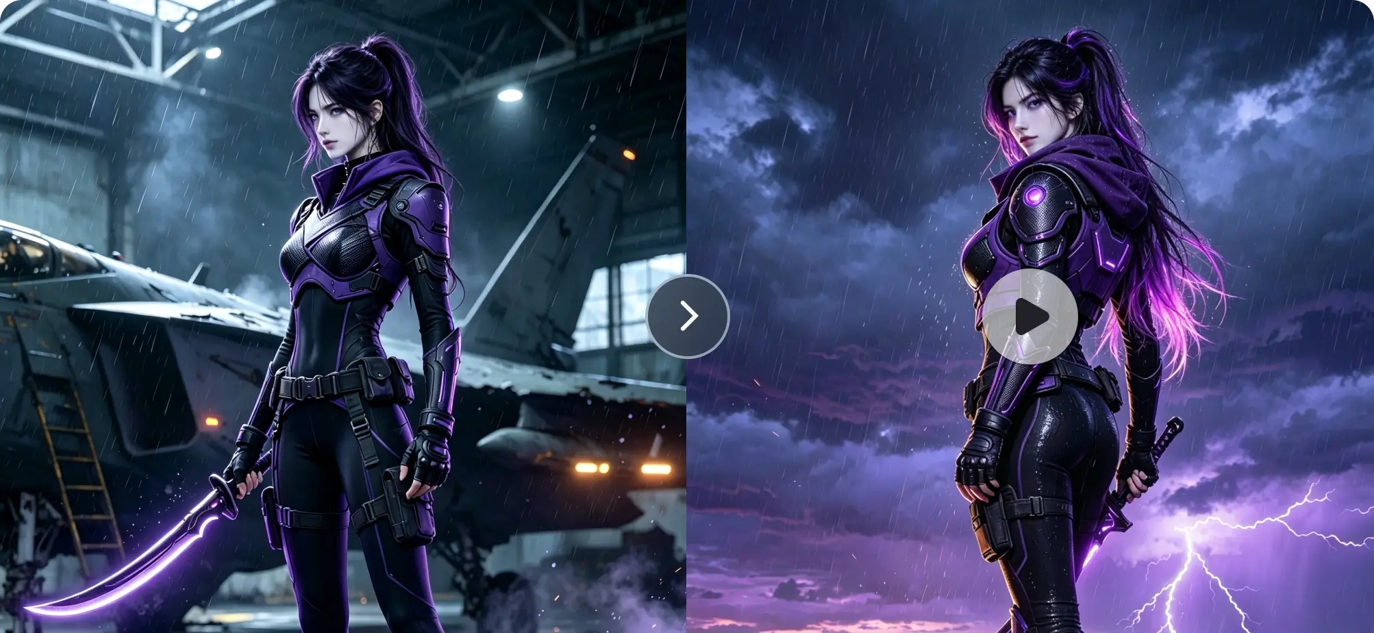 Concept & game art in motion